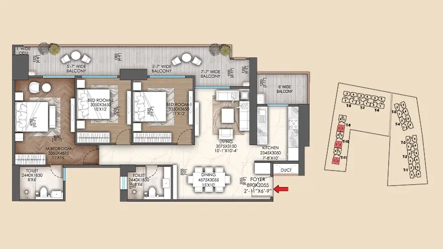 3 BHK